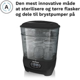Baby Brezza Black Sterilizer Dryer Advanced