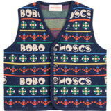 Bobo Choses Multicolor Toys All Over Knitted Vest
