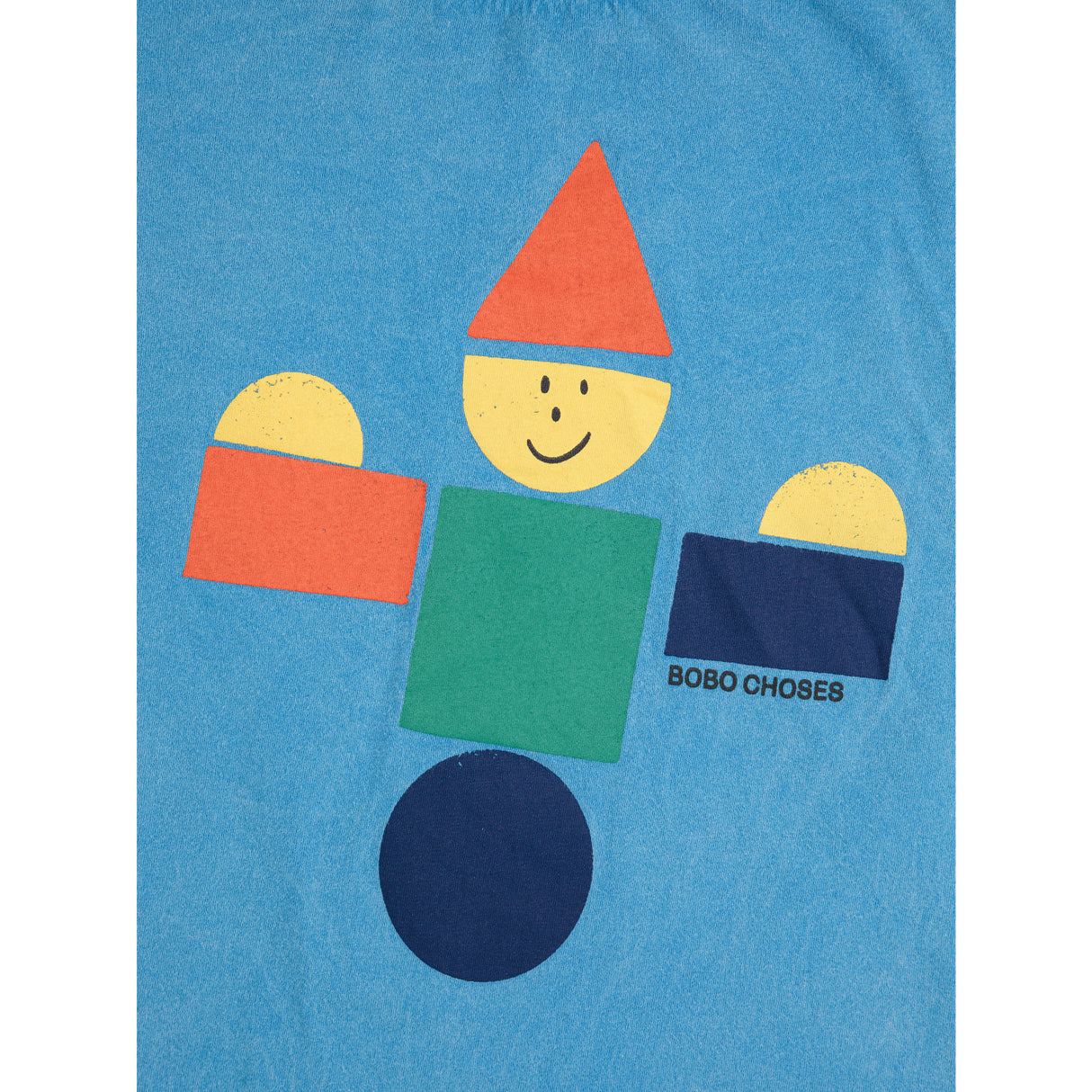 Bobo Choses Light Blue Wooden Toy T-Shirt
