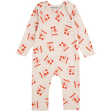 Bobo Choses Offwhite Rolling Dog All Over Overall
