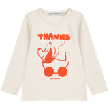 Bobo Choses Offwhite Rolling Dog T-Shirt