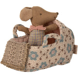 Maileg Babylift, Baby Mus - Rosa