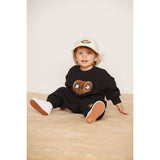 Mini Rodini Black E.T Application Sweatshirt