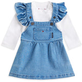 Tommy Hilfiger Denim Medium Denim Dungaree Dress