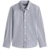 Tommy Hilfiger Dark Night Navy White Stripe Aop Jersey Shirt