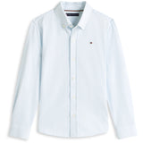 Tommy Hilfiger White Breezy Blue Stripe Aop Jersey Shirt