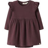 Lil'Atelier Catawba Grape Nbfthora Hun Ls Body Dress Lil