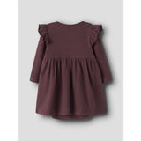 Lil'Atelier Catawba Grape Nbfthora Hun Ls Body Dress Lil