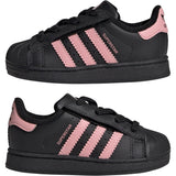 adidas Originals Core Black/Glow Pink/Core Black Superstar Ii Cf El I Sneakers