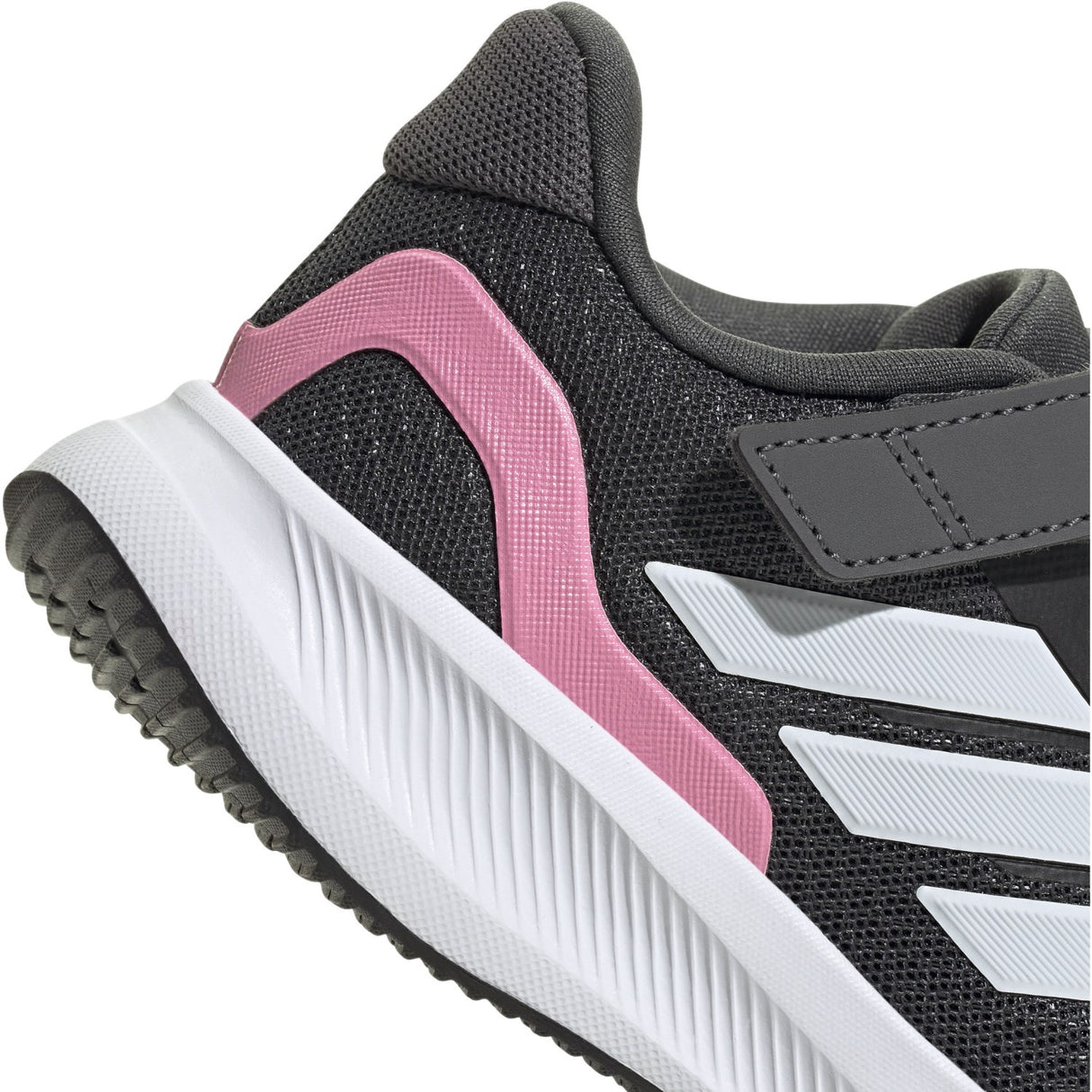 adidas Originals Grey Six/Crystal White/Bliss Pink Runfalcon 5 El C Sneakers