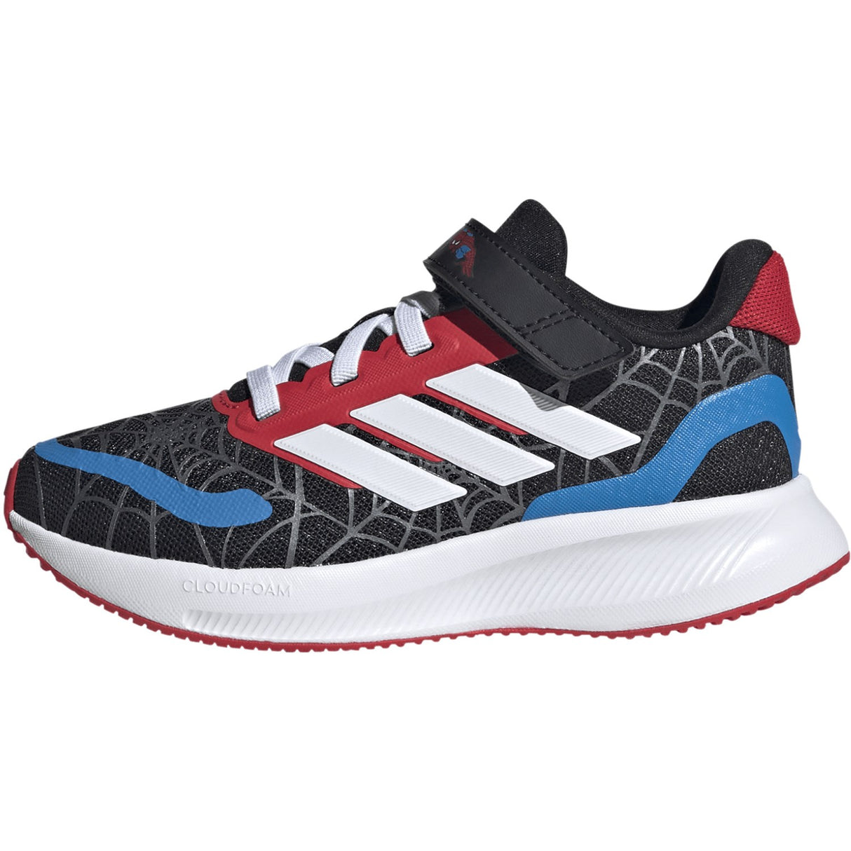 adidas Originals Core Black/Ftwr White/Pure Ruby Runfalcon Spider-Man El C Sneakers