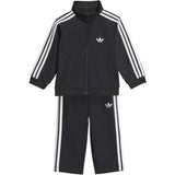 adidas Originals Black/White Firebird Ts Sweat Set