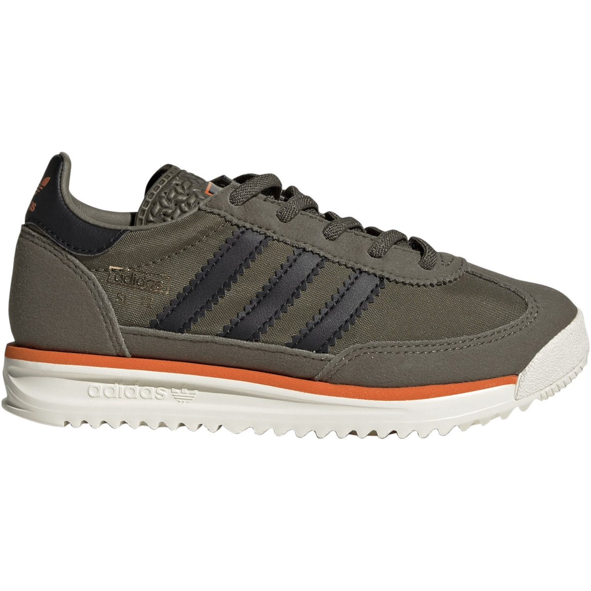 adidas Originals Olive Strata/Core Black/Pure Orange Sl 72 Rs El C Sneakers