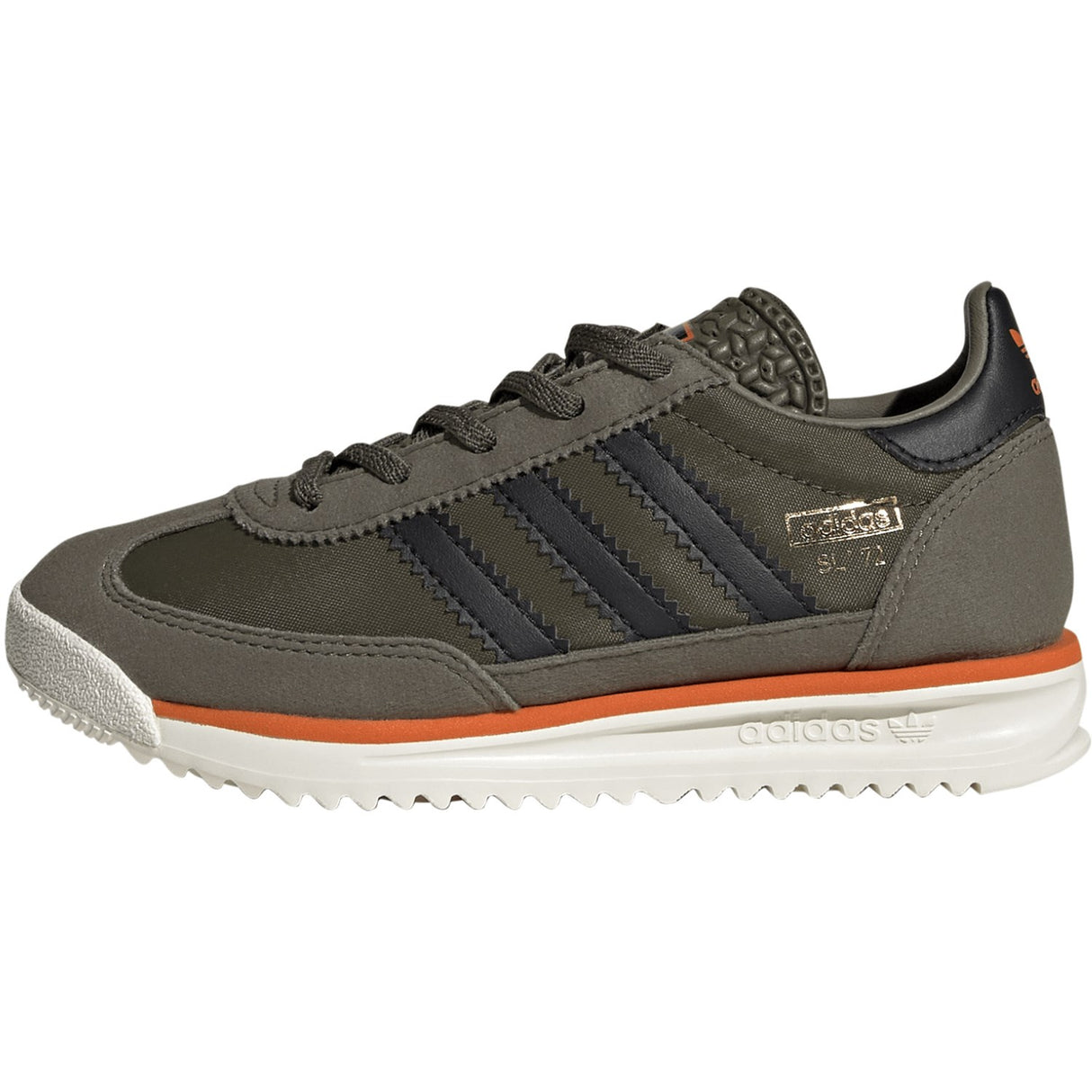 adidas Originals Olive Strata/Core Black/Pure Orange Sl 72 Rs El C Sneakers