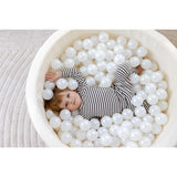 Tumble Time Vanilla Ball Pool in Vegan PU ø90cm 150 pcs. Balls