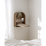 KAS Kopenhagen Smoked Oak Kai Wall Changing Table Smoked Oak