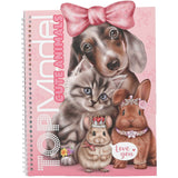 TOPModel Cute Animals Dress Me Up Stickers Book