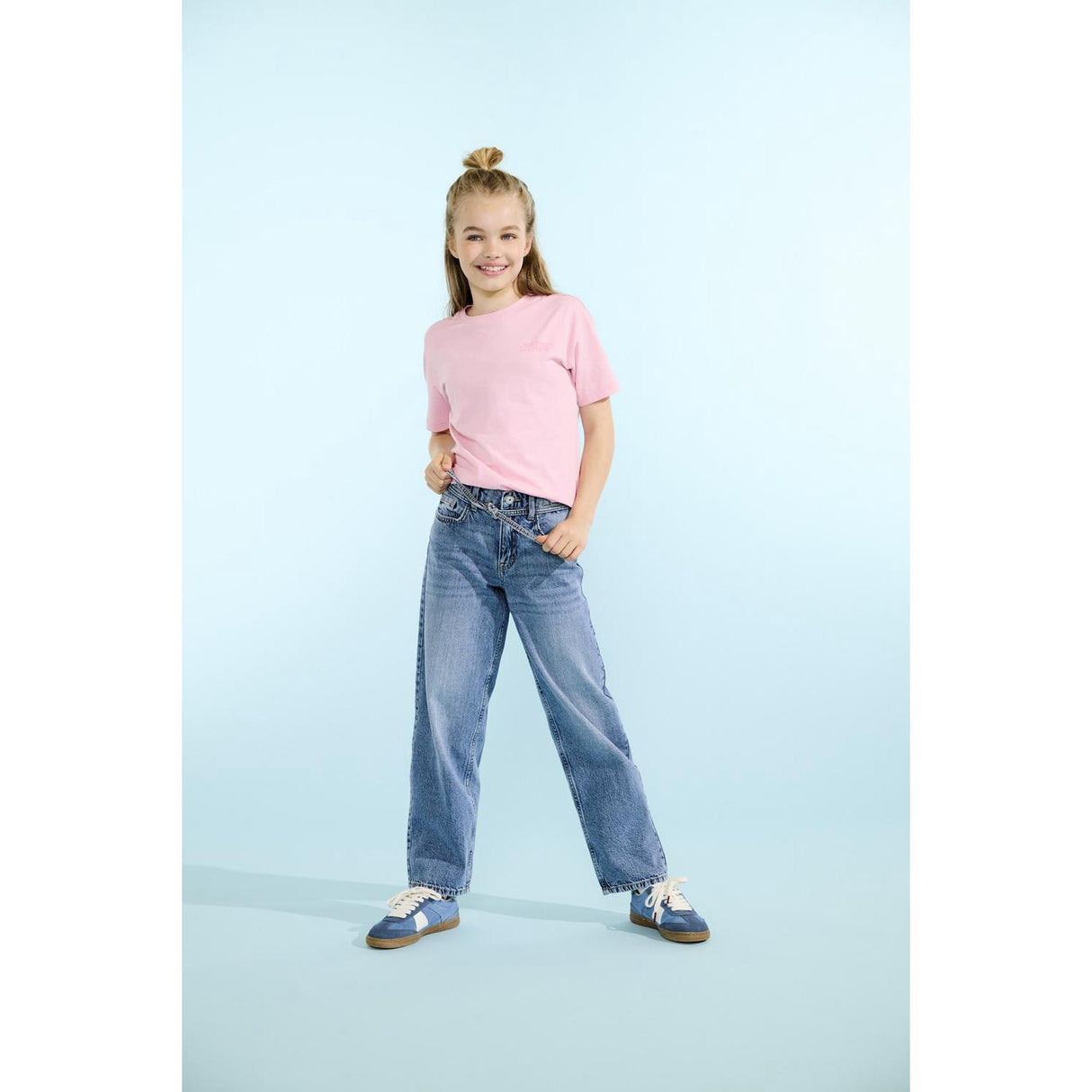 kids ONLY Light Blue Denim Koggianna Straight Dnm Pim1805