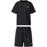 Name It Black Nkndemu Ss Nreg Shorts Set
