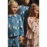 Konges Sløjd Bow Kitty Denim Magot Collar Jacket Gots