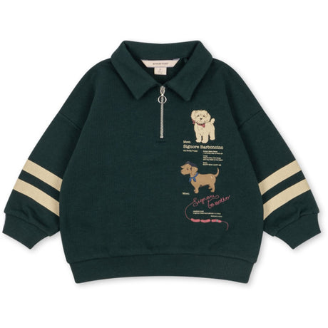 Konges Sløjd Pine Grove Doggy Half Zip Polo Ocs
