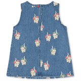 Konges Sløjd Bow Kitty Denim Magot Dress Gots
