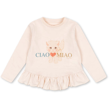 Konges Sløjd Ciao Miao Kitty Frill Tee Gots