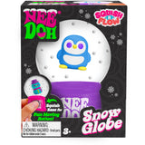 NeeDoh Squish N Flow Snow Globe 3 Asst. CDU