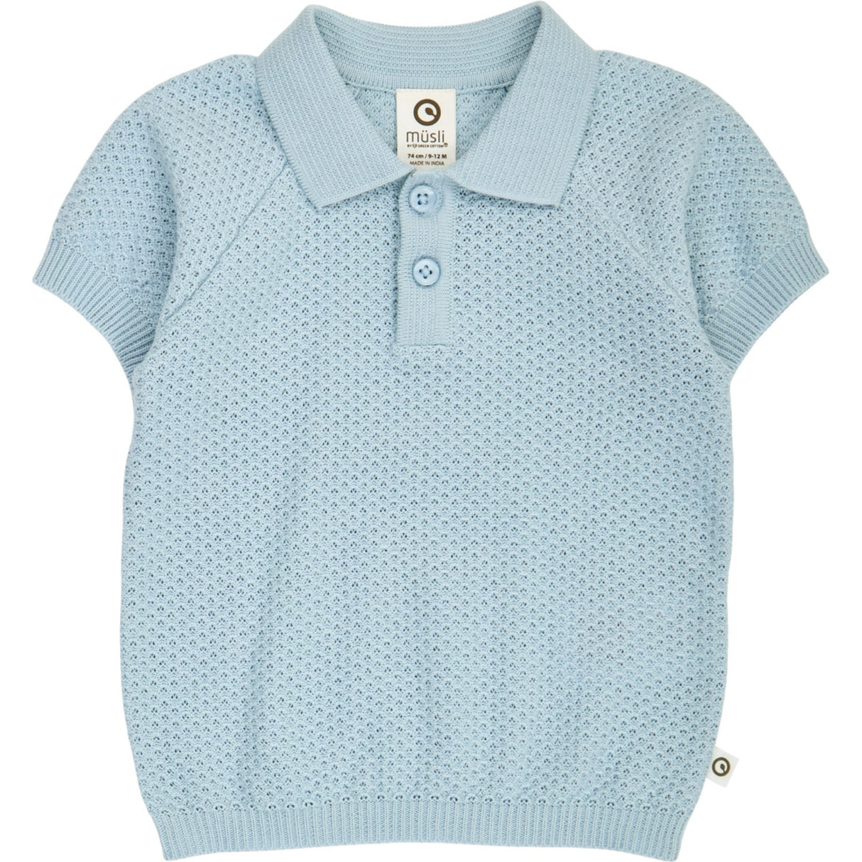 Müsli Ocean Sea Knit S/S Polo T Baby