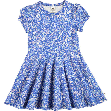 Müsli Azure Blue/ Nectar/ Tofu Primrose Puff S/S Swing Dress