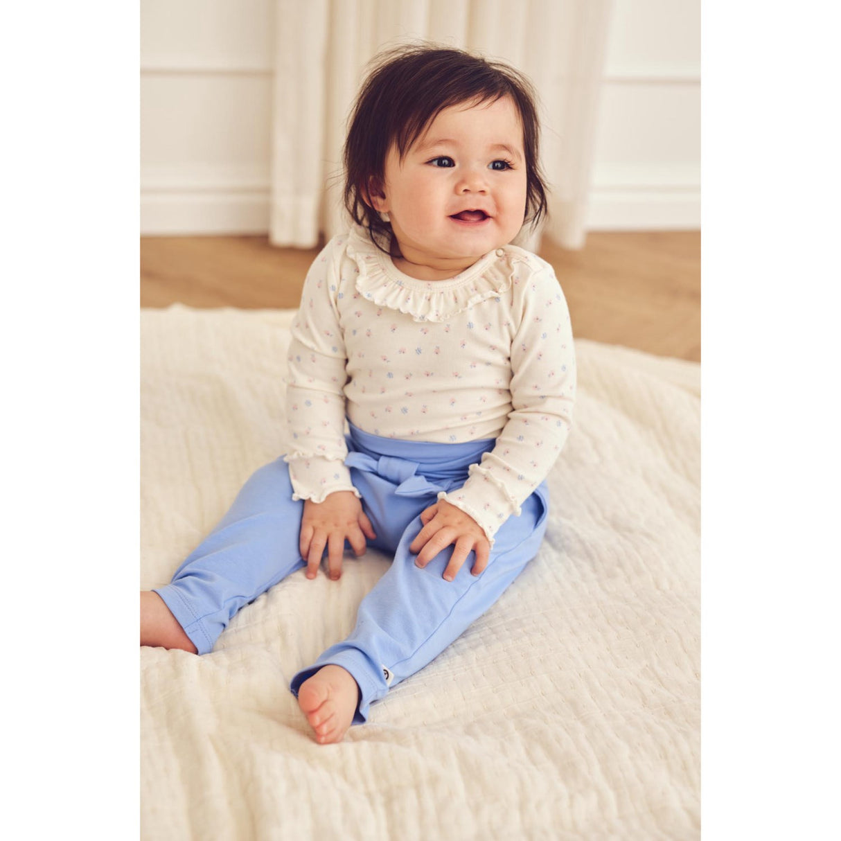 Müsli Shell Blue Cozy Me Lace Pants Baby