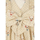 Konges Sløjd Dot Miao Mist Elin Bow Dress Gots