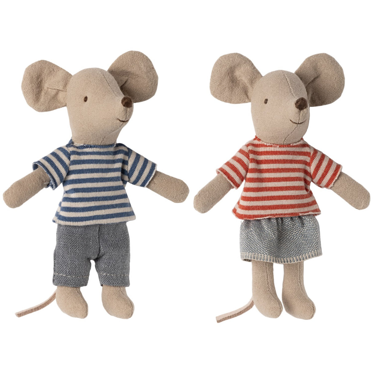 Maileg LouiMax And Stella, Lillebror And Lillesøster Mus
