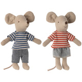 Maileg LouiMax And Stella, Lillebror And Lillesøster Mus