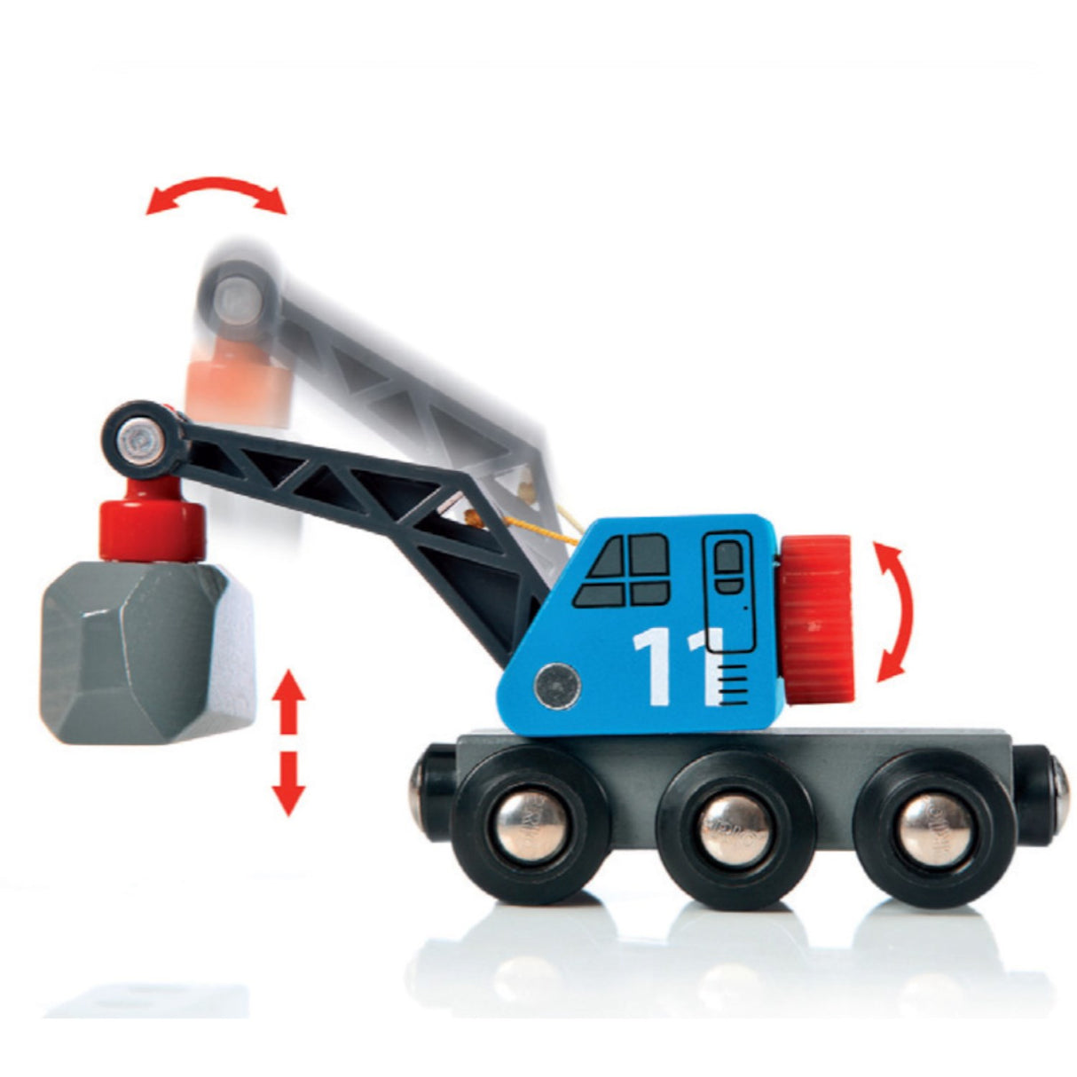 BRIO® 33210 Tog- And Vejbane, Lodsesæt