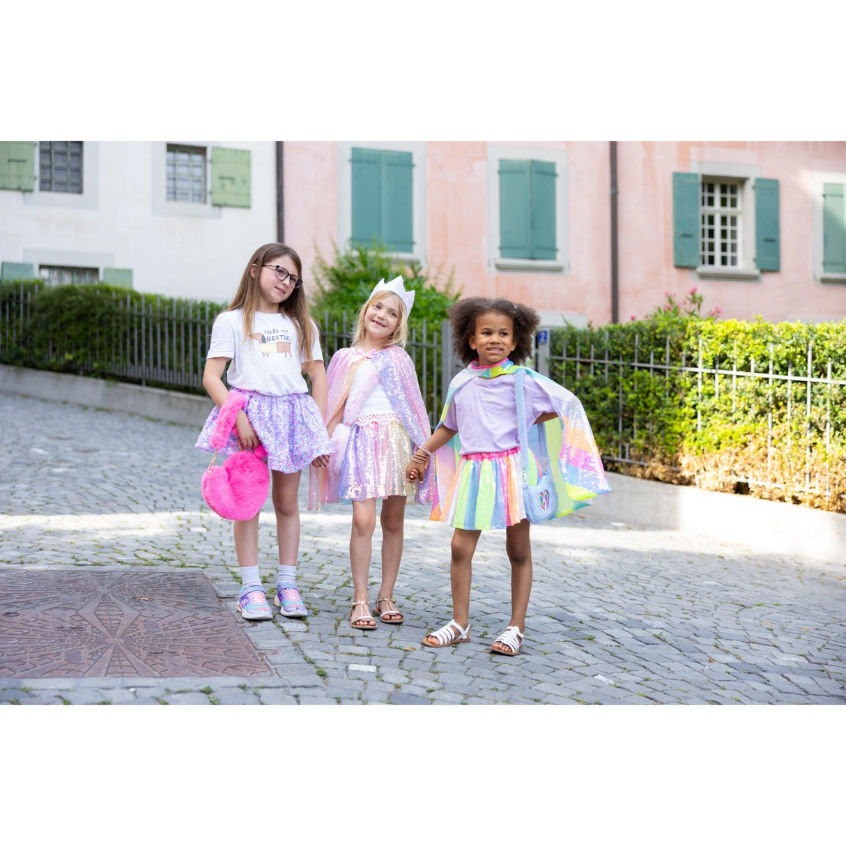 Great Pretenders Ombre Sequins Cape