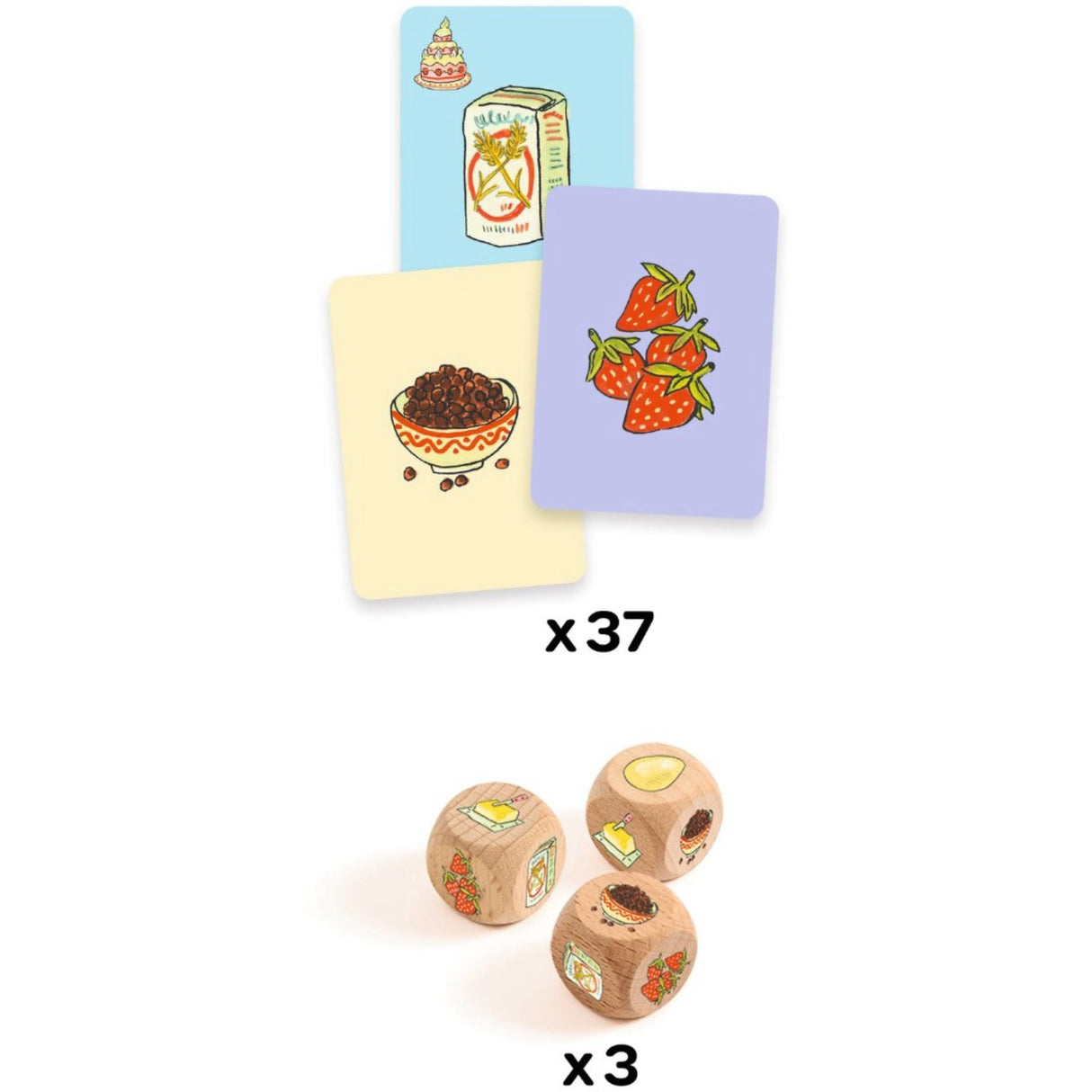 Djeco 주사위 게임, 슈가케이크