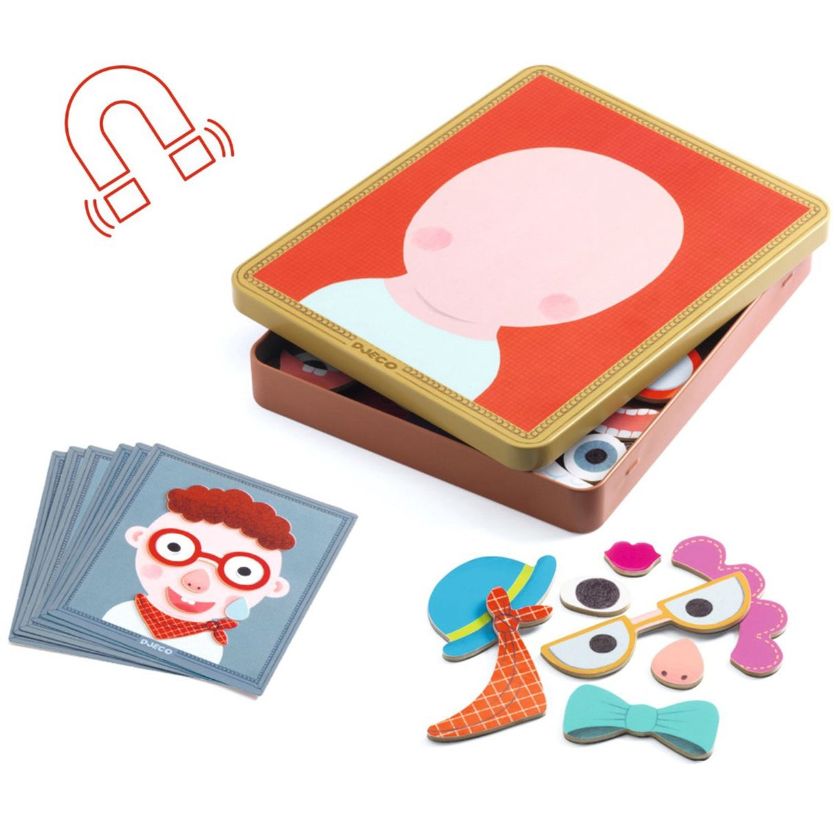 Djeco Inzebox 마그넷 레그, 인물 사진