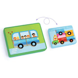 Djeco Inzebox 자석 다리, 차량