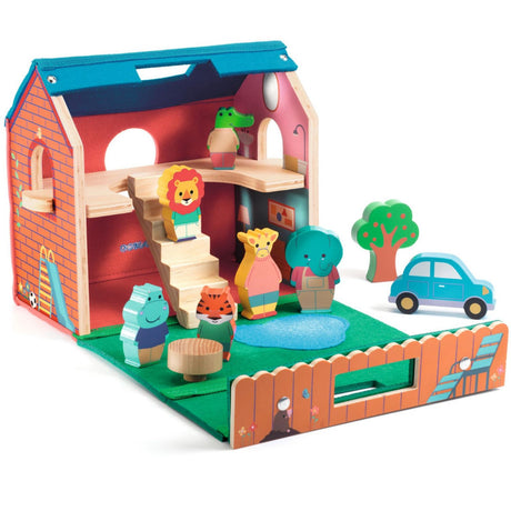 Djeco Softihouse with Figure