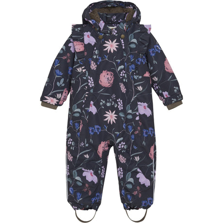 En Fant Ebony Baby Snowsuit W. Frills