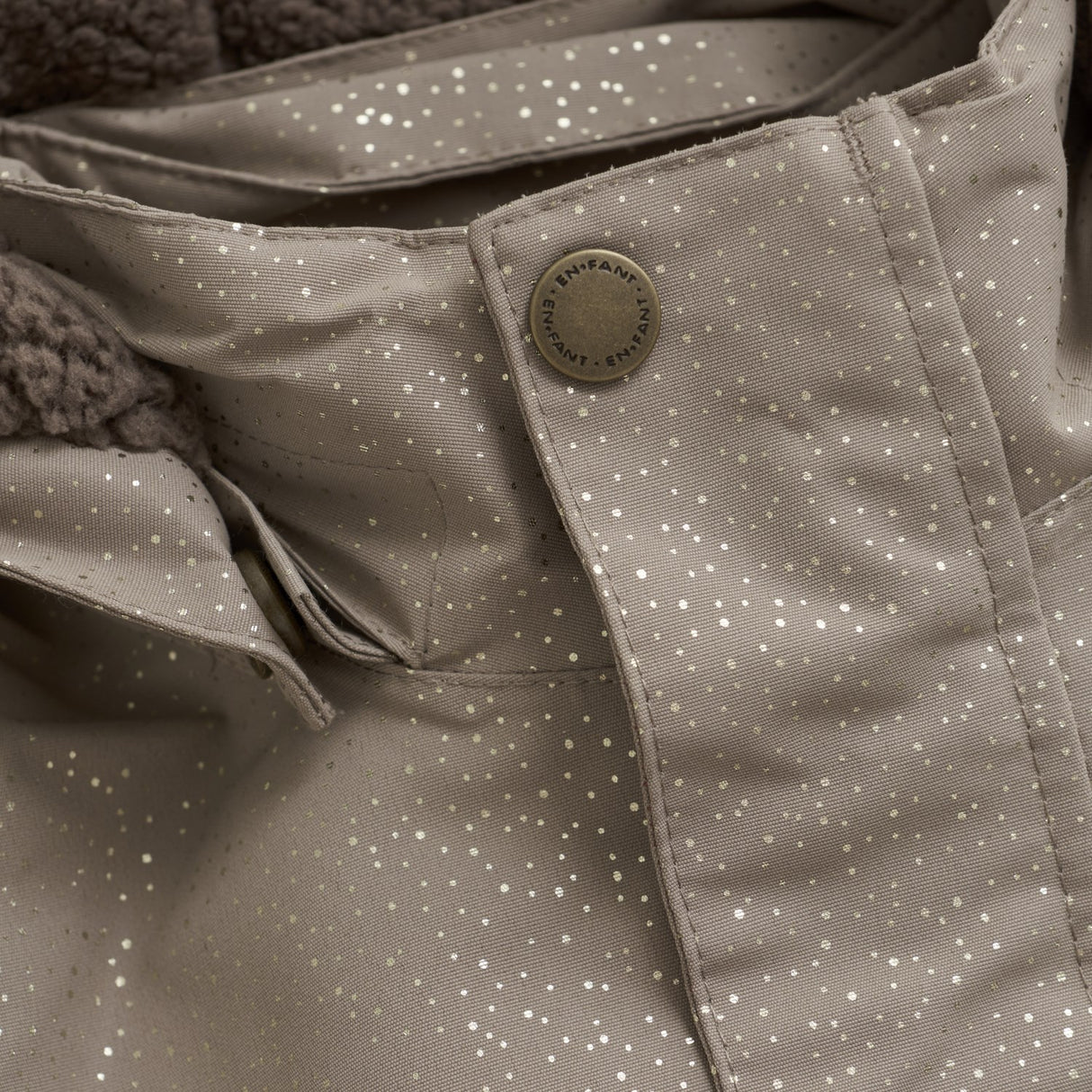 En Fant Fungi Snowsuit W. Frills