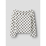 Name It Cloud Dancer Nkfbilla Ls Top