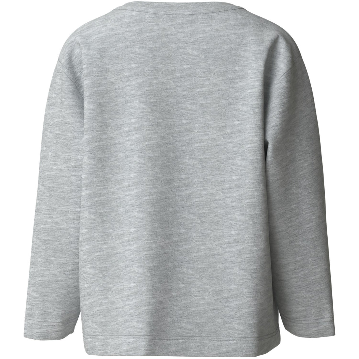 Name It Light Grey Melange Nkmdorak Ls Nreg Top