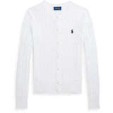Polo Ralph Lauren Optic White W/ Navy Cardigan