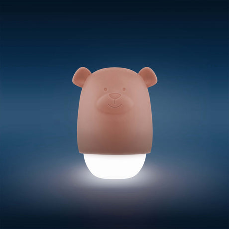 Zazu Brown Benny The Bear Portable Nightlight
