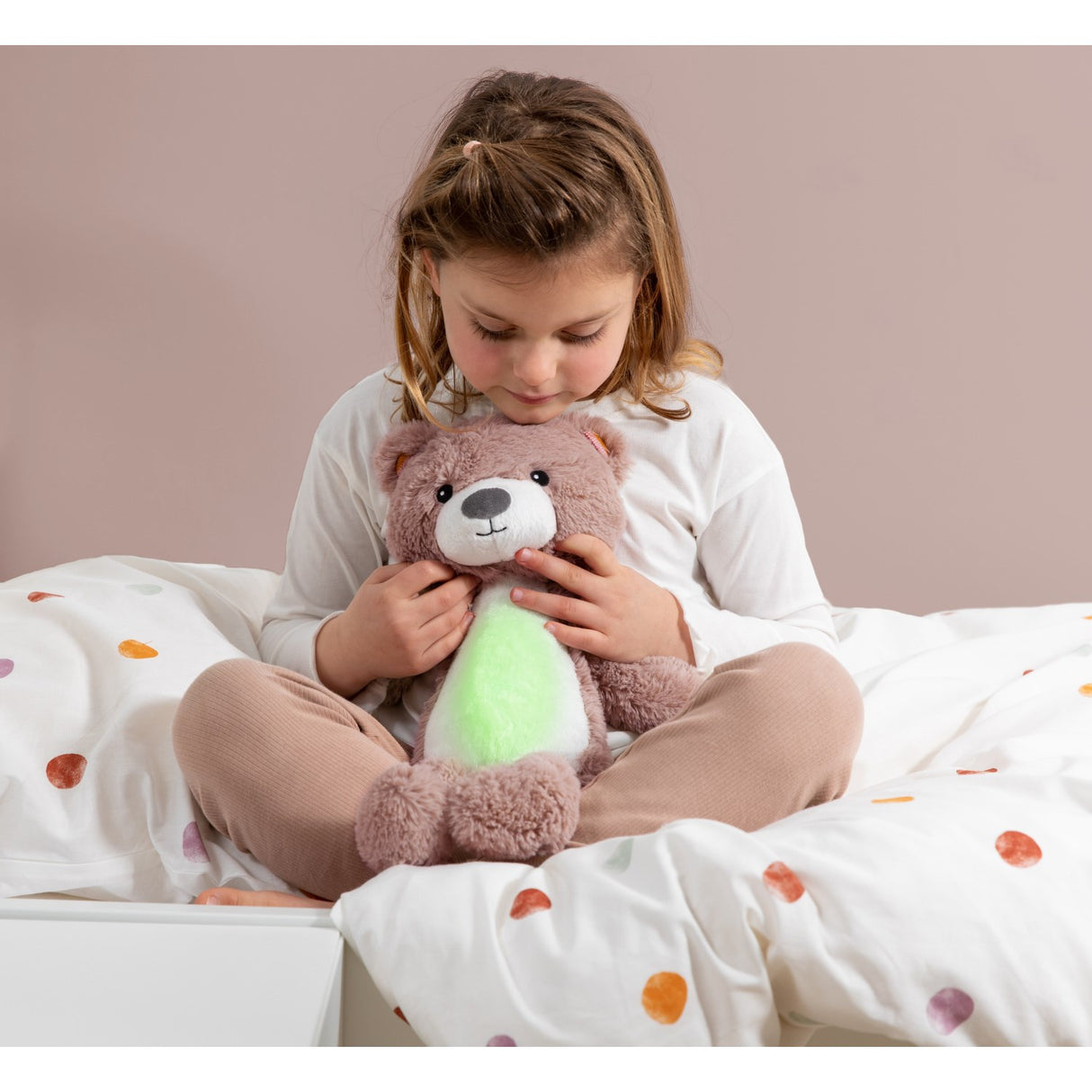 Zazu Pink Brody The Bear Sleeptrainer