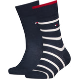 Tommy Hilfiger Tommy Original Th Kids Sock 2P Breton Stripe