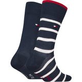 Tommy Hilfiger Tommy Original Th Kids Sock 2P Breton Stripe