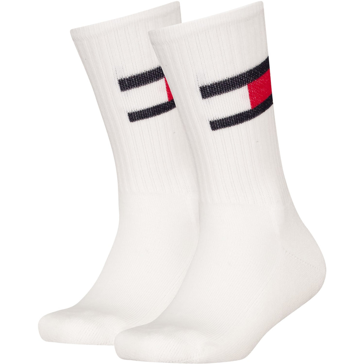 Tommy Hilfiger White Th Kids Sock 2P Flag